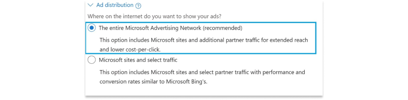 Microsoft Advertising - Werbeplatzierung in Baidu Global Keyboard